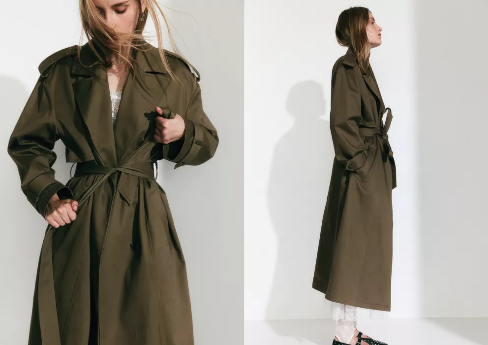 Trendy kabát na podzim