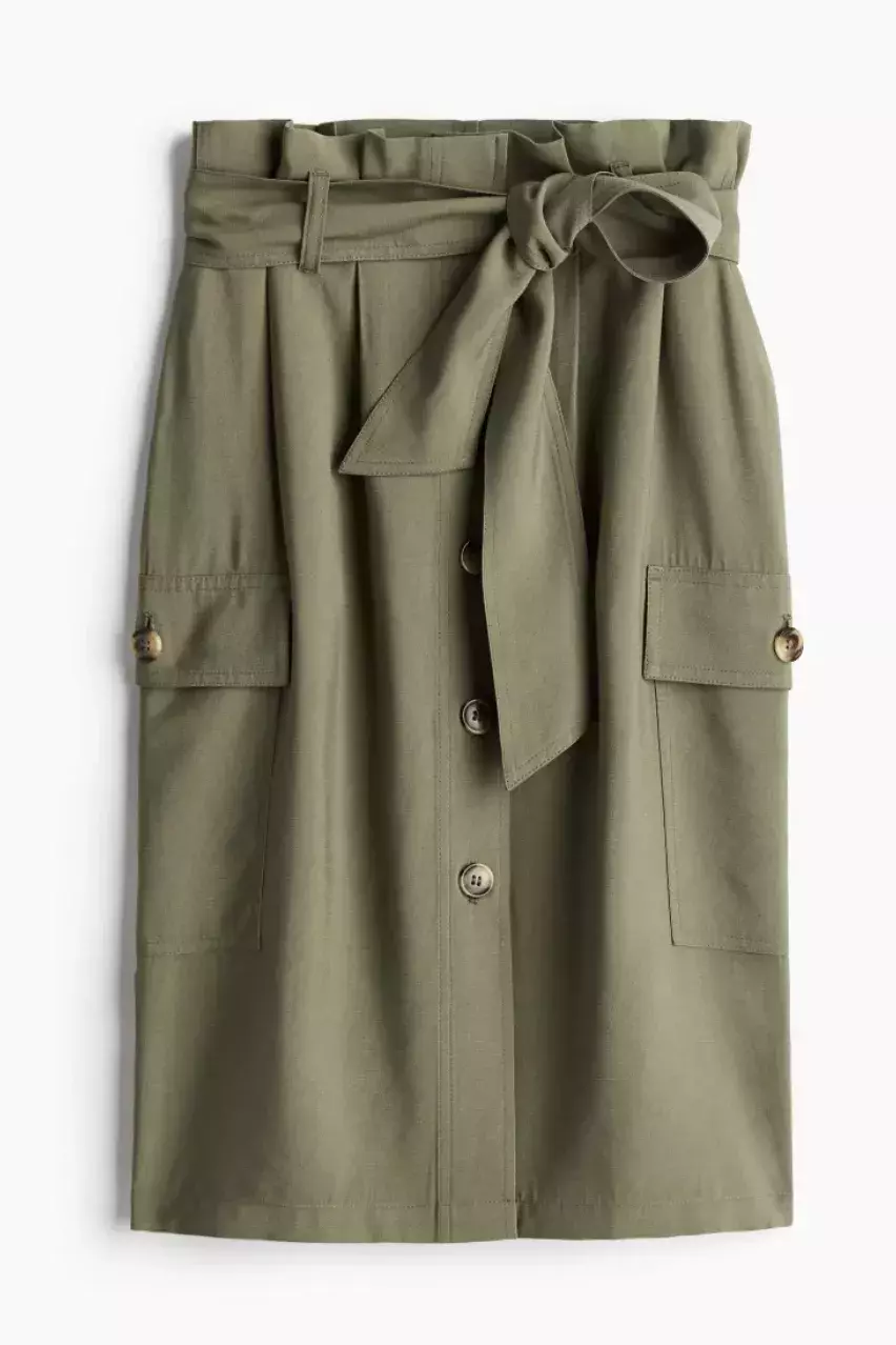 Propínací sukně utility, H&M, 719 Kč