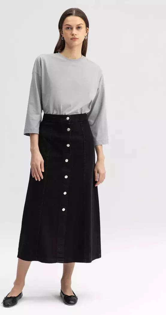 Touché Privé, áčková sukně, černá, Zalando, 874 Kč