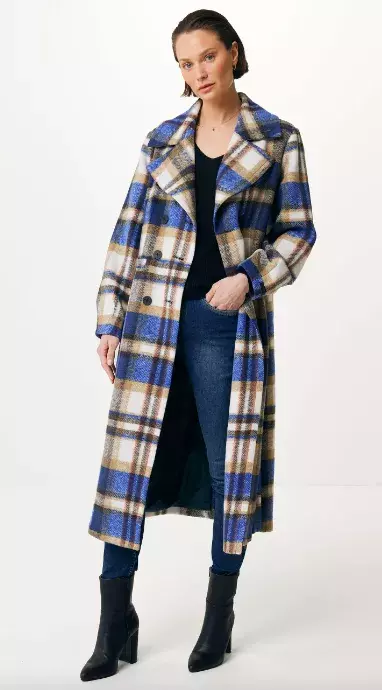 <p>Klasický kabát - bright bluem, MEXX, 2 860 Kč</p>
