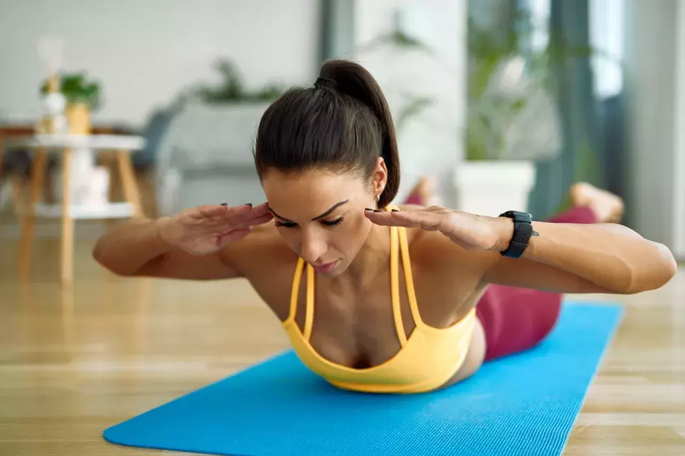 Zvedání zad - základní pozice