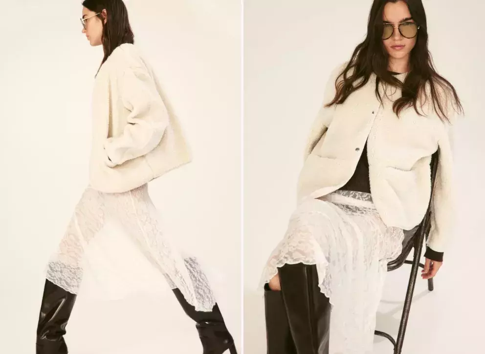 Plyšová bunda, H&M, 839 Kč