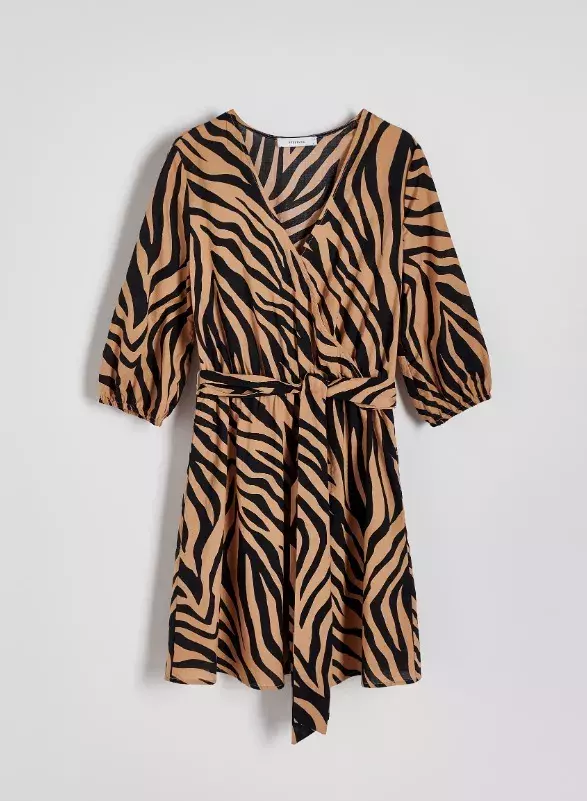 Šaty se zvířecím potiskem, Reserved, 499 Kč