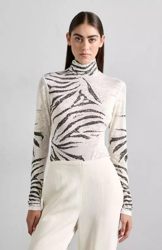 Luxusní top s dlouhým rukávem, Roberto Cavalli, 11 880 Kč