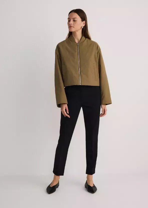 Cigaretové kalhoty s nažehlenými puky, Reserved, 699 Kč