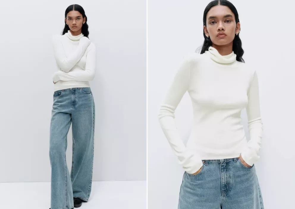 Top s rolákem, H&M, 479 Kč