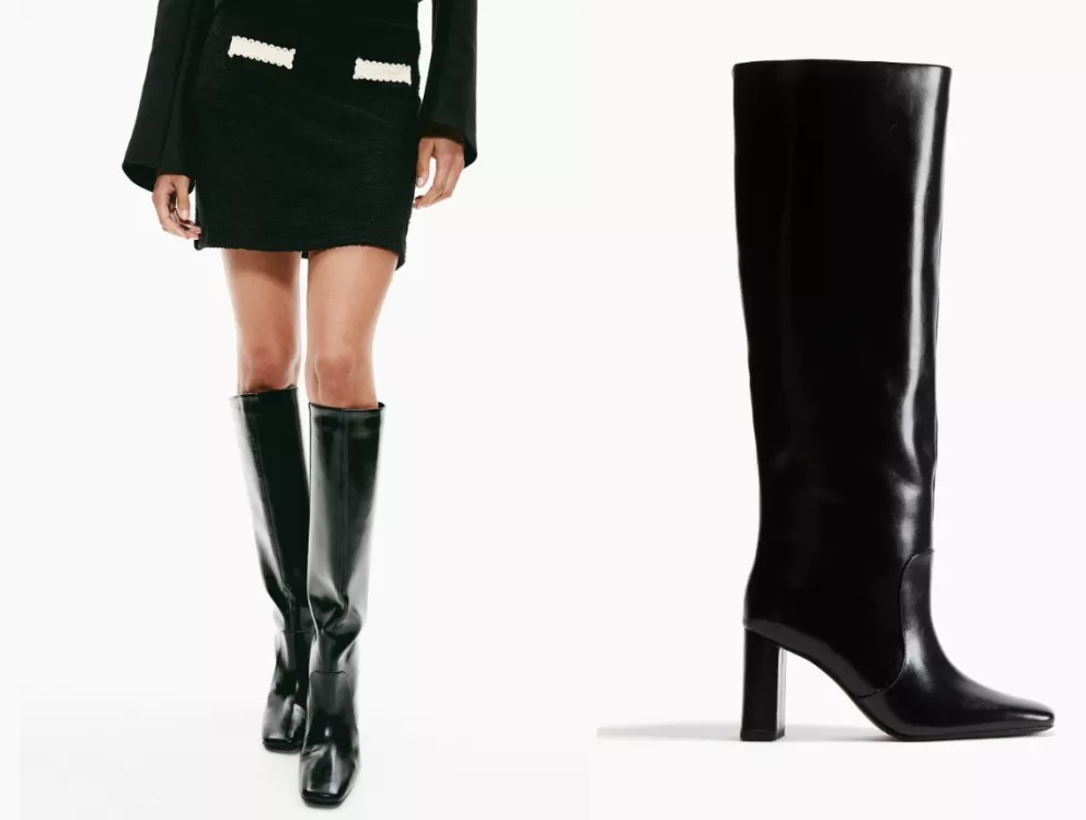 Kozačky po kolena, H&M, 1 699 Kč