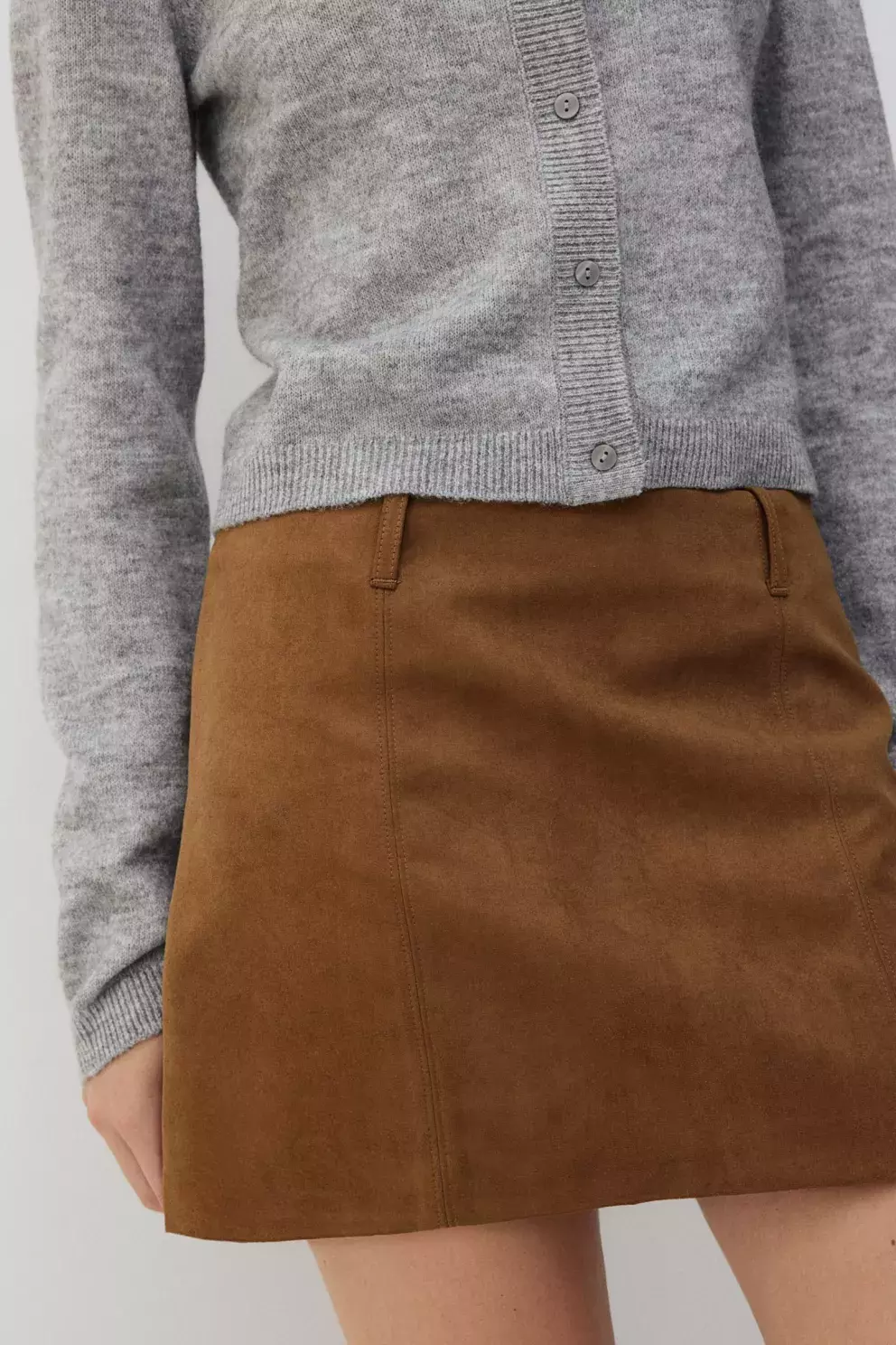 Minisukně áčkového střihu, H&M, 409 Kč