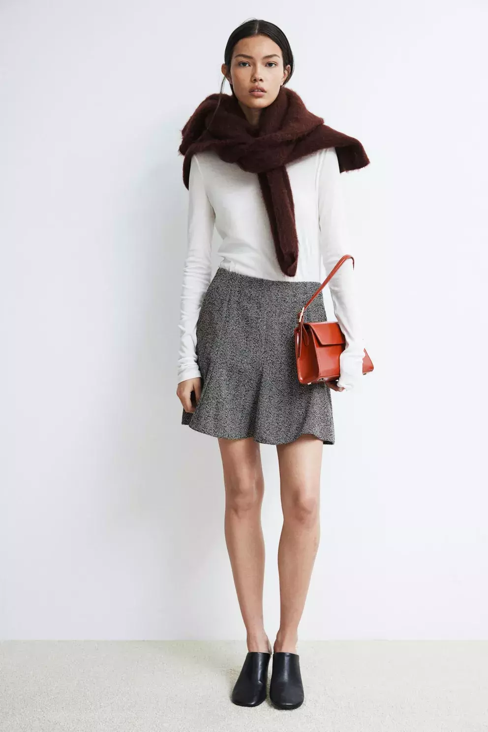 Sukně s rozšířeným zakončením, H&M, 839 Kč