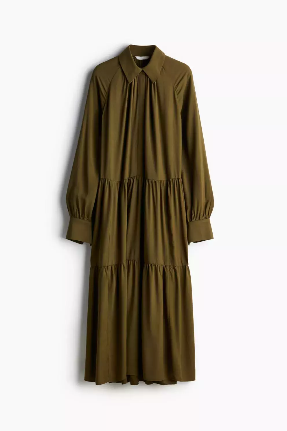 Košilové midi šaty, H&M, 549 Kč