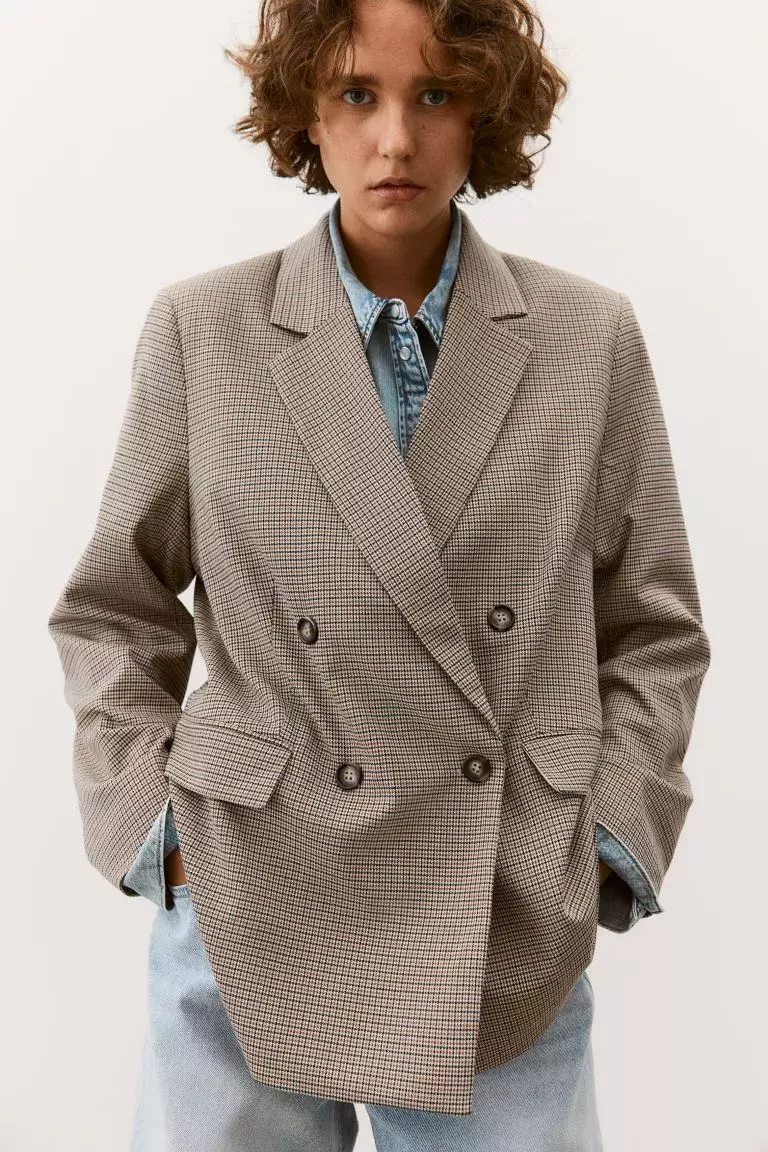 Kárované sako, H&M, 839 Kč