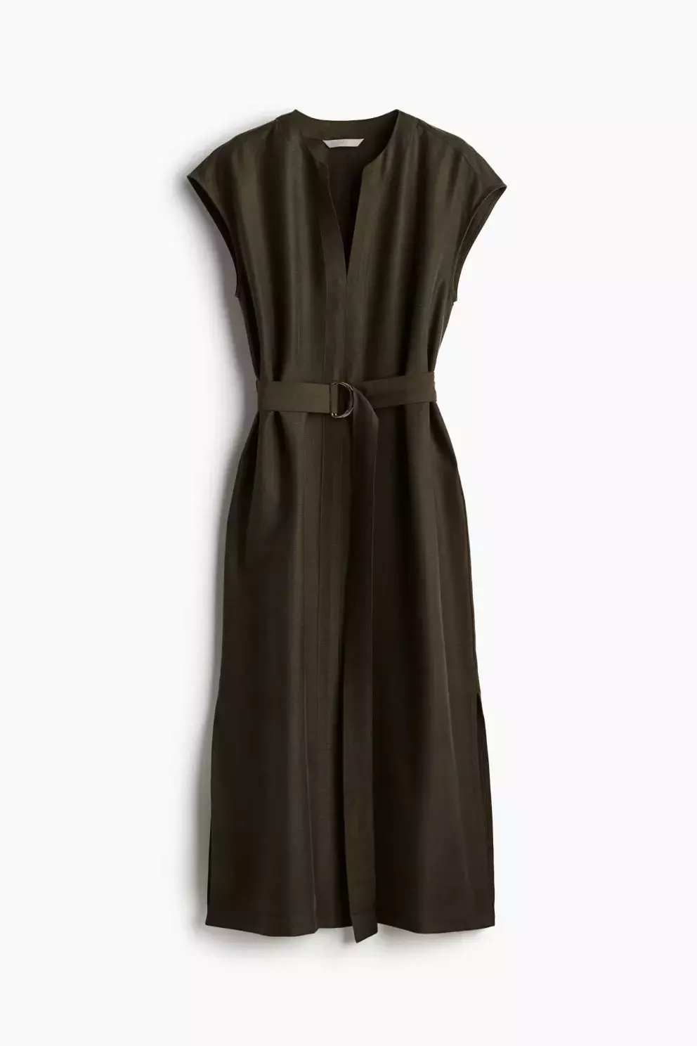 Midi šaty s páskem, H&M, 959 Kč