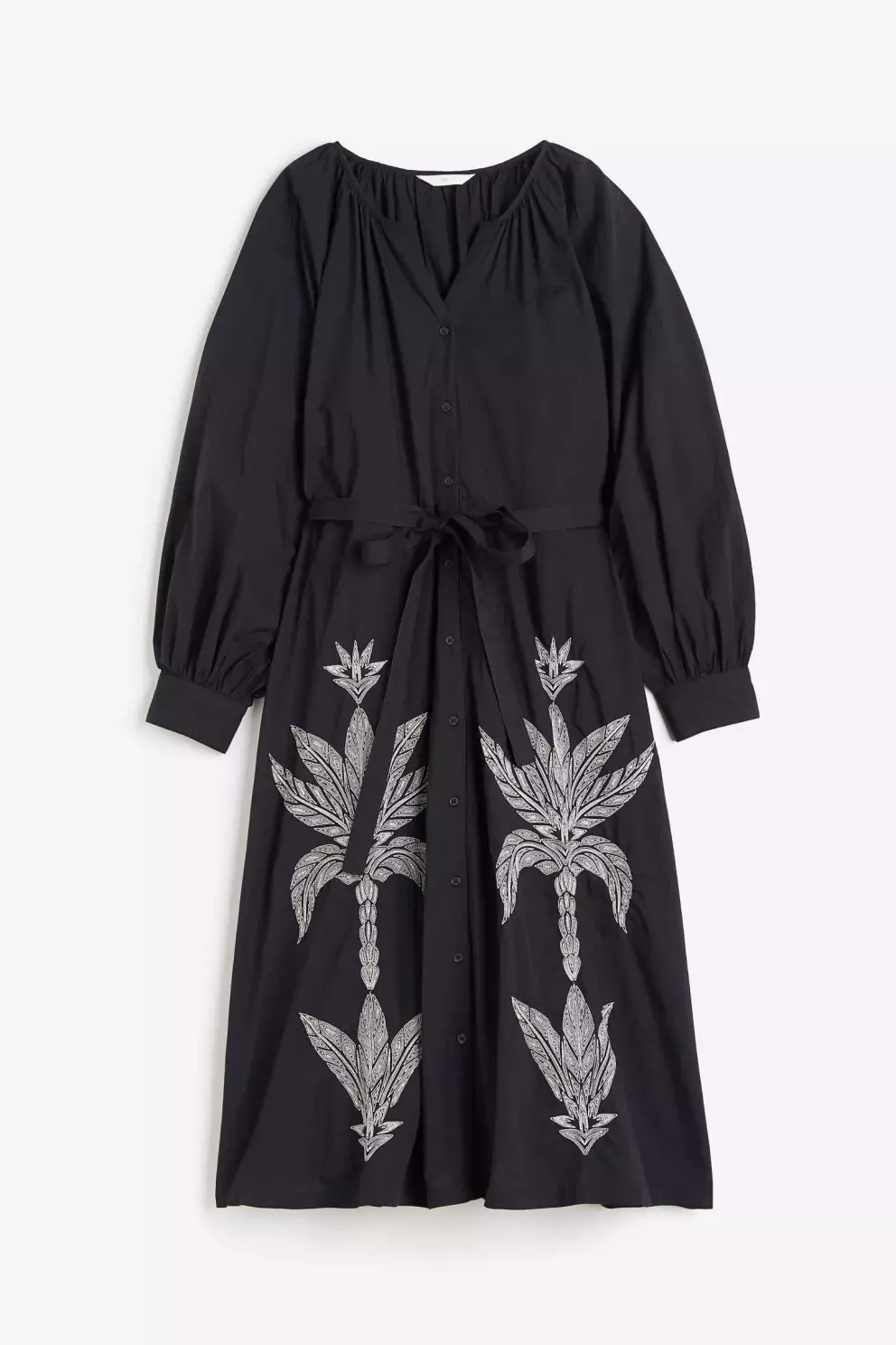 Šaty s výšivkou, H&M, 1 299 Kč