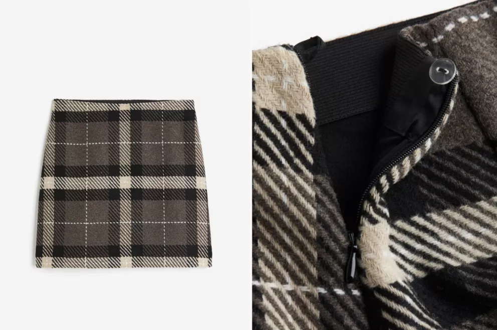 Strukturovaná minisukně, H&M, 579 Kč