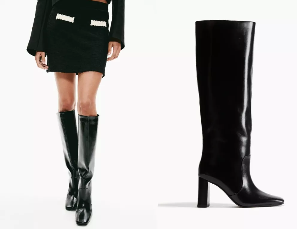 Kozačky po kolena, H&M, 1 699 Kč