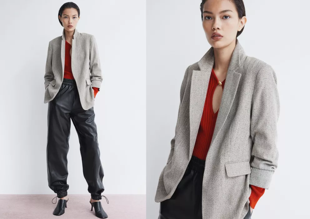 Sako s nabíranými rukávy, H&M, 1 069 Kč