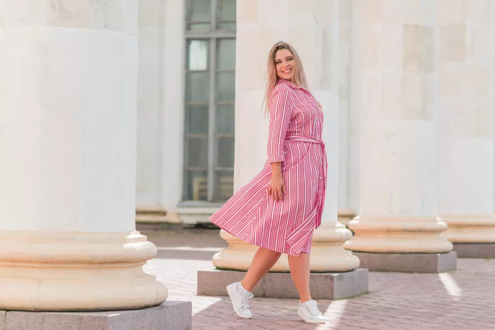 Plus size šaty, sukně a topy 