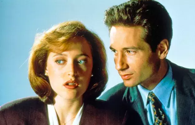 <p>Záběry ze seriálu Akta X</p>
