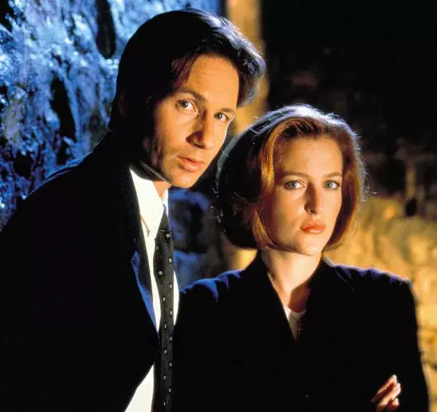 <p>Záběry ze seriálu Akta X</p>
