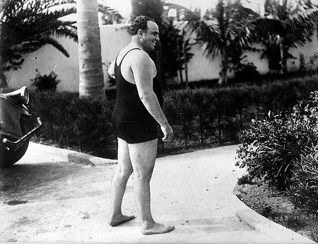 <p>Al Capone v lázních</p>
