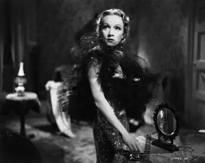 <p>Marlene Dietrich ve filmu</p>
