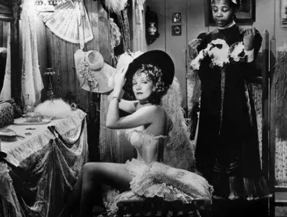 <p>Marlene Dietrich ve filmu</p>
