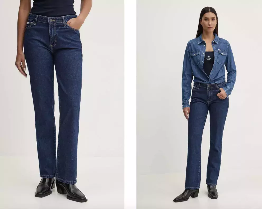 Džíny Guess Jeans dámské, medium waist, Glami, 1 599 Kč
