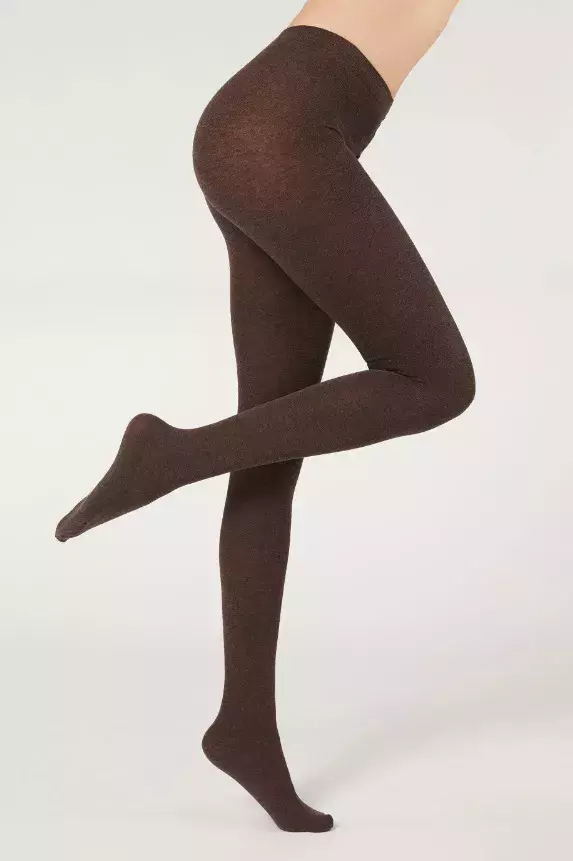 Tmavě hnědé punčocháče, Calzedonia, 479 Kč