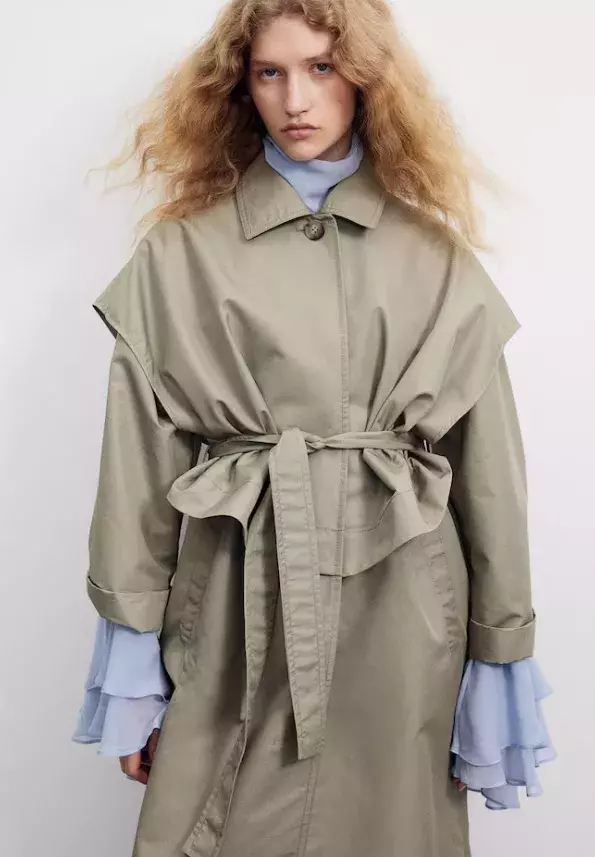 Maxi trenčkot, H&M, 1 459 Kč