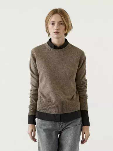 Svetr s příměsí kašmíru, Massimo Dutti, 1 599 Kč