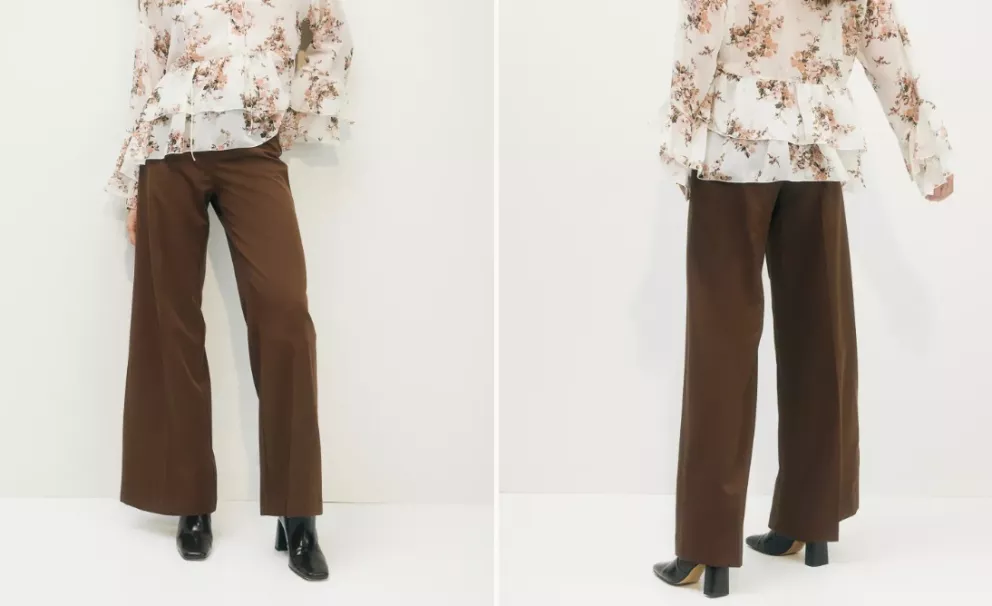 Široké elegantní kalhoty, H&M, 599 Kč