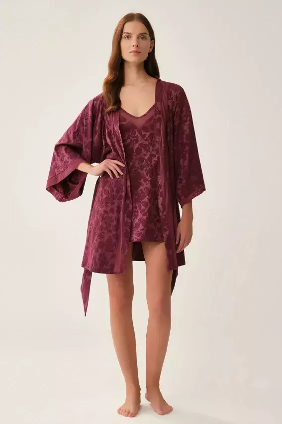 Župan v barvě bordó, DAGI, 1 009 Kč