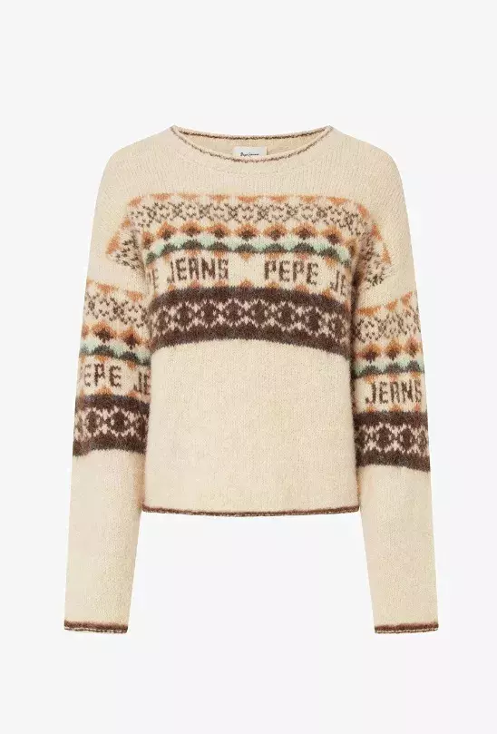 Svetr s norským vzorem, Pepe Jeans, 2 772 Kč