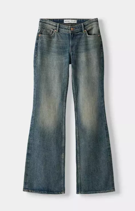 Džíny Bootcut, Bershka, 849 Kč