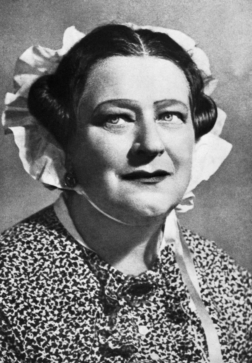 Herečka Růžena Nasková jako Magdalena Dobromila Rettigová ve stejnojmenné hře Aloise Jiráska.