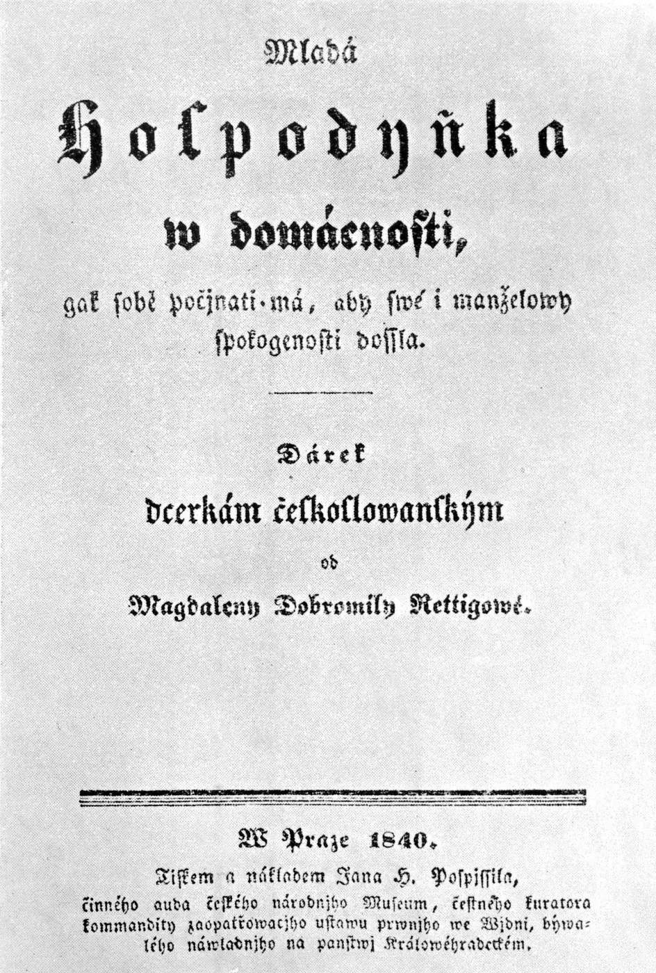 Kuchařka M. D. Rettigové