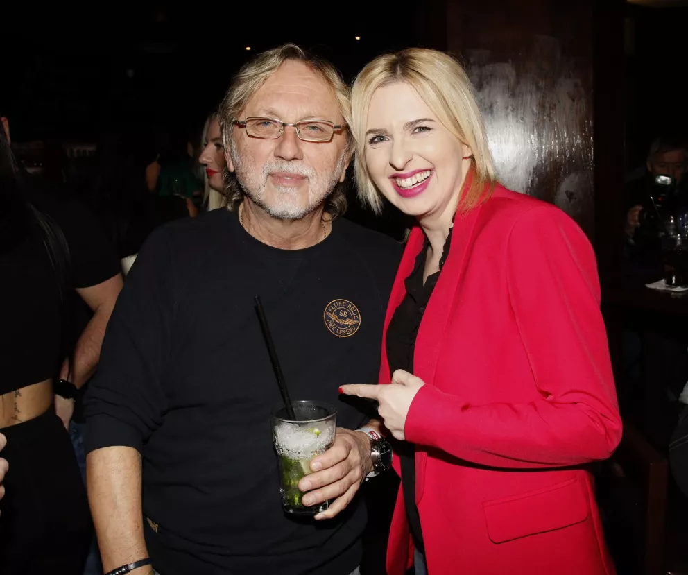 Dalibor Janda s dcerou Annou Jiřinou