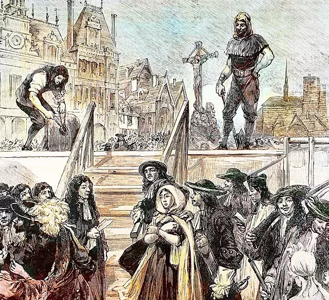 <p><span>Markýza Marie-Madeleine de Brinvilliers</span></p>
