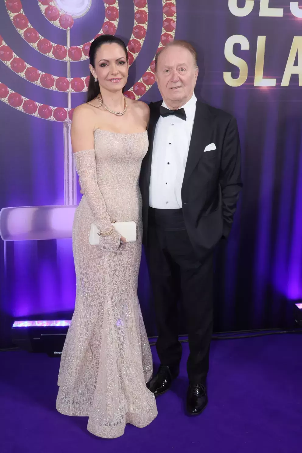 Petr Janda s manželkou