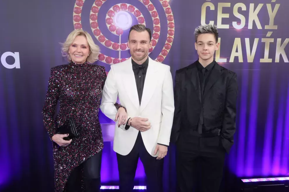 Helena Vondráčková, Leoš Mareš se synem