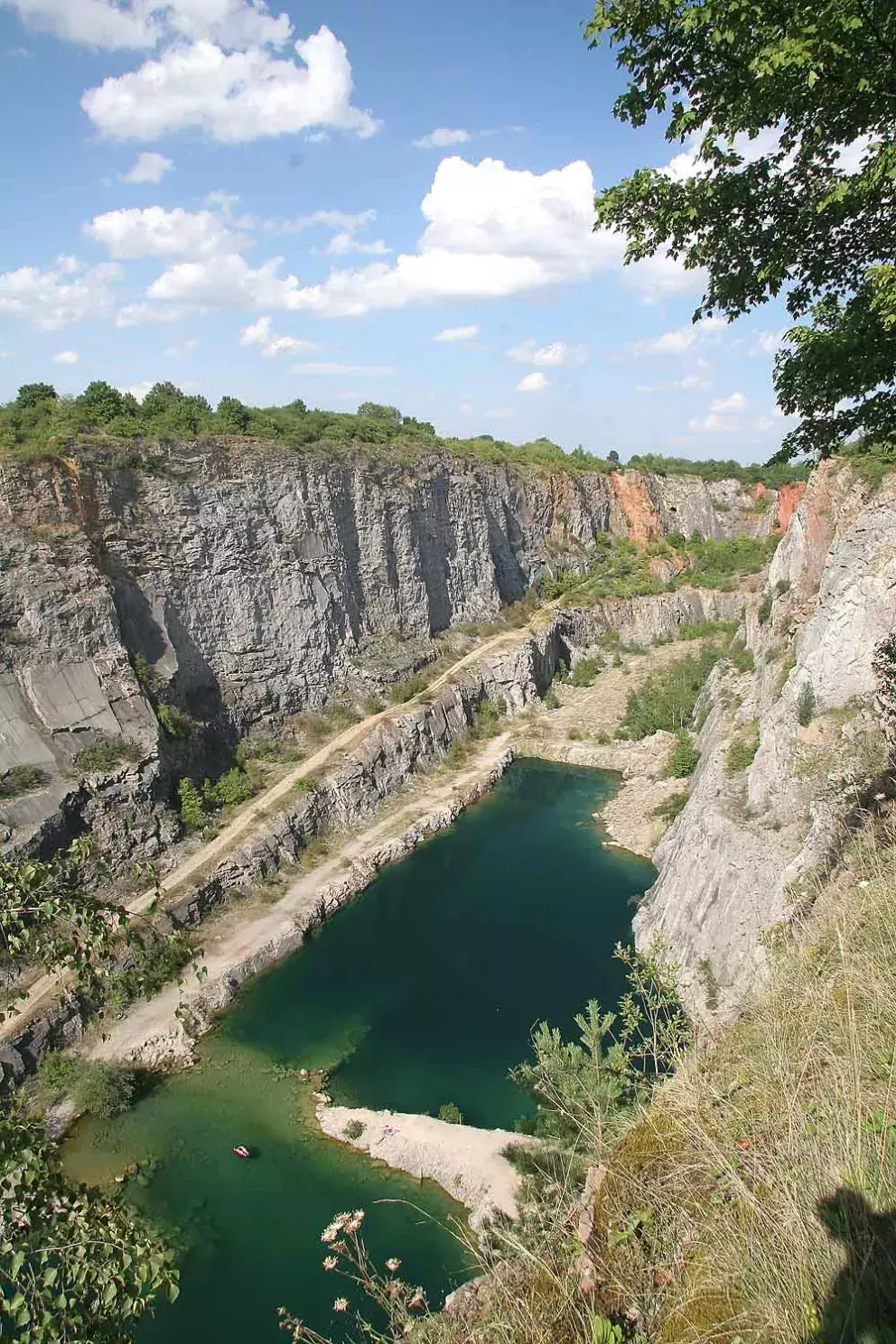 Lom Velká Amerika na Berounsku