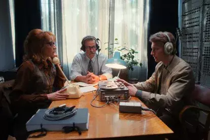 <p>Věra Šťovíčková v podání Táni Pauhofové ve filmu Jiřího Mádla Vlny</p>
