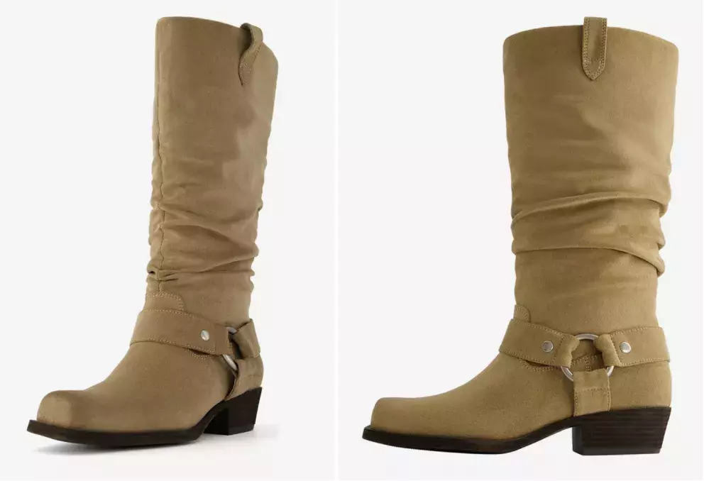 Kovbojské boty, Velbloudí, Bershka, 1799 Kč