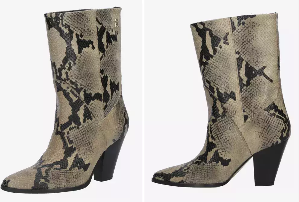 TOMMY HILFIGER Kovbojské boty, Umbra, About you, 3299 Kč