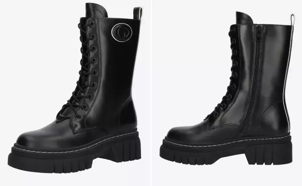 GUESS Šněrovací boty 'Anita', Černá, Guess, 4349 Kč