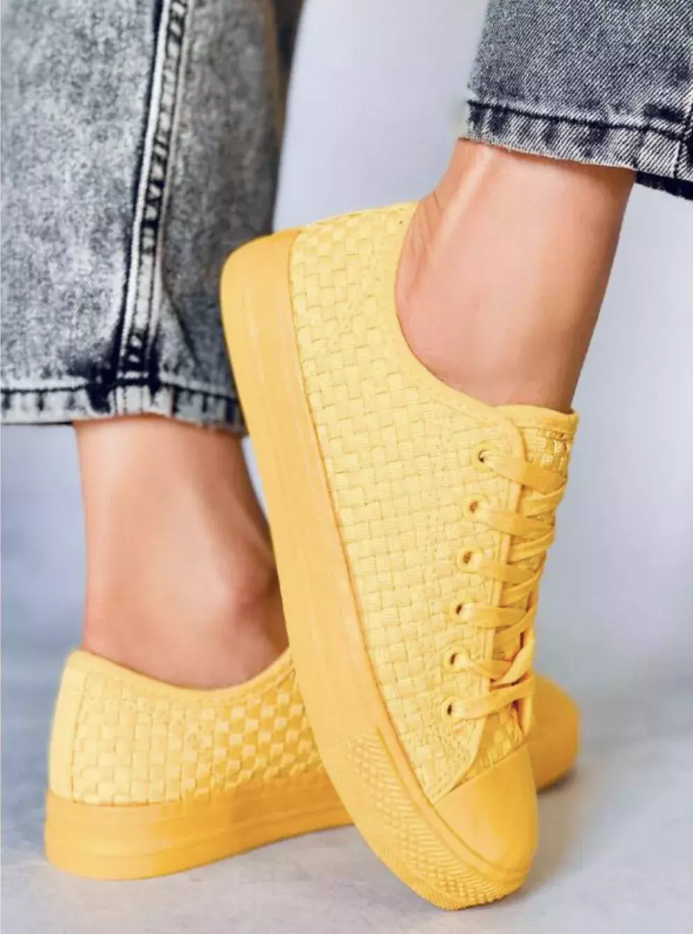 Žluté dámské tenisky, dokonalamoda.cz, 414 Kč