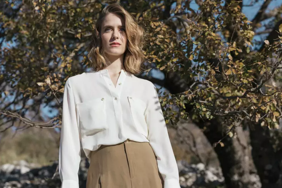 žena ve stylu Old Money