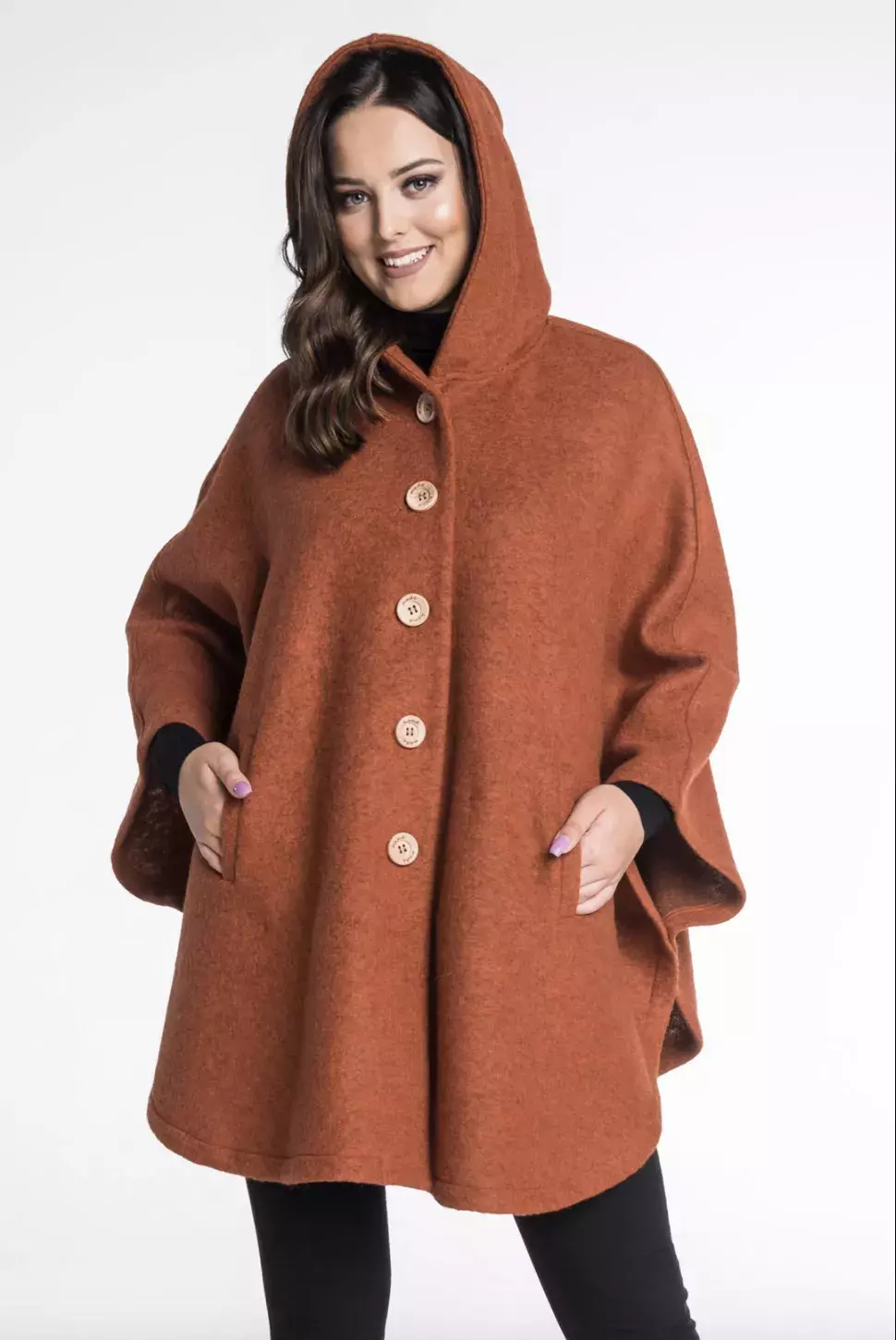 Hřejivé pončo z vlny, různé barvy, Topmode.cz, 2990 Kč