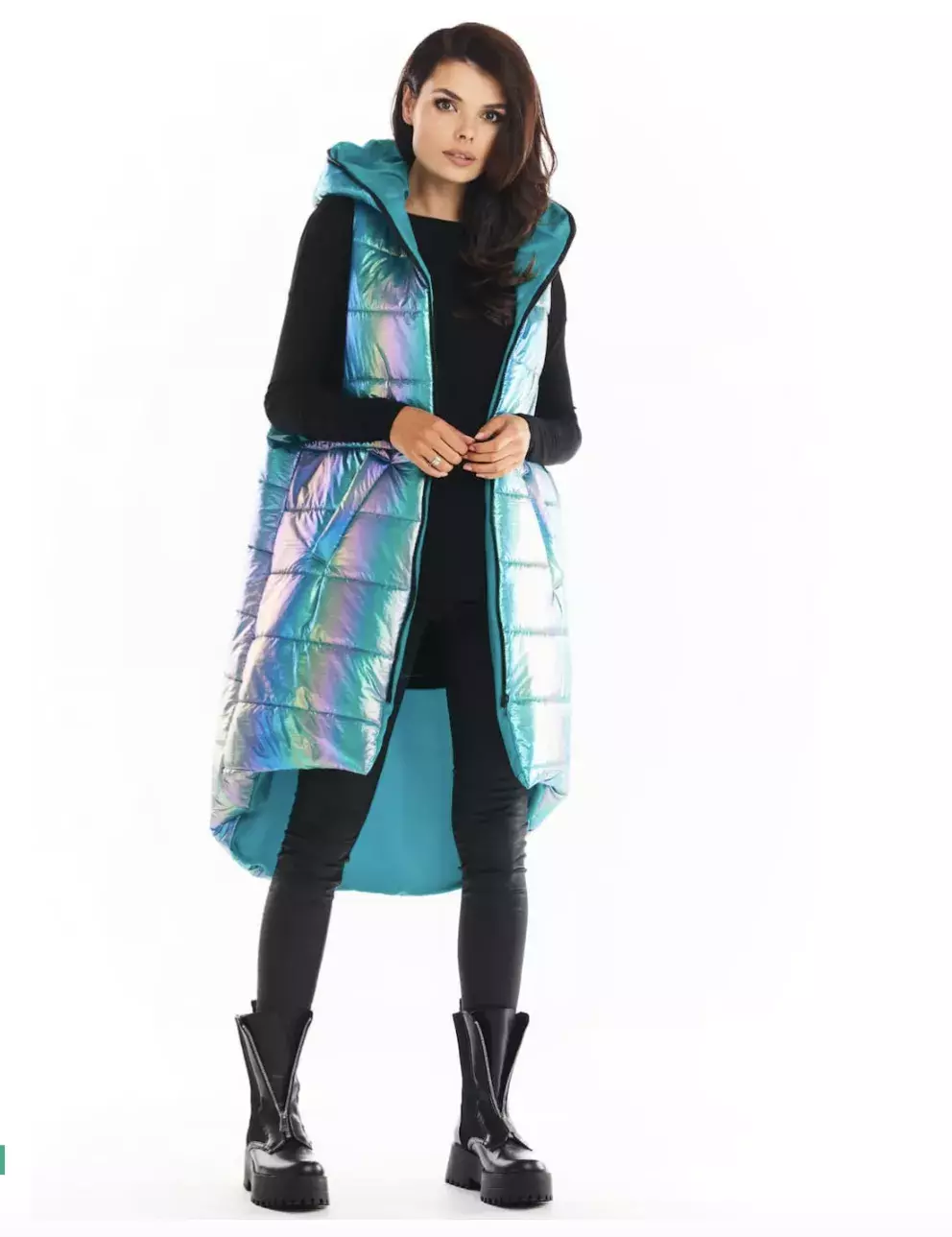 Dámská vesta Awama A386, lesklá modrá, BezvaSport, 2339 Kč