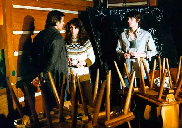 <p>Záběry z nestárnoucí komedie Sněženky a machři</p>
